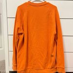 Adidas  Orange Crewneck Sweatshirt Photo 2