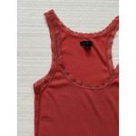 American Eagle Y2K  Outfitter Ribbed Cami Tank Lace Peach Medium‎ Elena Gilbert Photo 3