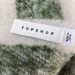 Topshop green and pink fringe long scarf NWT Photo 4