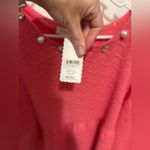 Simply Southern XL NWT Coral Textured Women's dress with Pearl Accents Photo 4