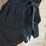 Pilcro and the Letterpress Anthropologie  Denim Shorts Romper Photo 1