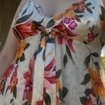 Victoria's Secret Floral Mini slip Dress - Orange, Pink, Cream Photo 6
