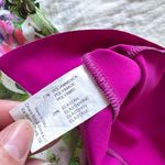 Chiara Boni Le Petite Robe 3/4-Sleeve Ruched Floral Cocktail Dress 42 Photo 7