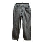 Good American Size 12/31 90s Relaxed Fit Jean 31 Inch Inseam Faded Black Gray Photo 2