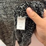 Zenana Outfitters Marled Balloon Sleeve Turtleneck Sweater Gray Size Small Photo 2