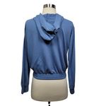 joe's jeans Joe’s Jeans Blue Hoodie Sweatshirt Women’s Size Small Pullover Kangaroo Pocket Photo 4