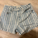 PacSun  Mom Short Striped Jean Shorts Photo 0