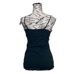 Charlotte Russe Women’s Hunter Green Lace Trim Camisole Tank Top M | Y2K Fairy Photo 4