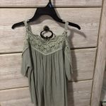 Gypsies & Moondust Green summer top Photo 0