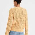 American Eagle Impossibly Soft Cable Knit Sweater Photo 1