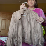 Flare jacket Tan Size L Photo 0