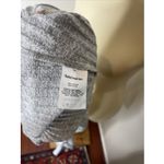 Reformation Lemon Ribbed Longsleeve Maxi Dress in Grey Medium M Photo 9