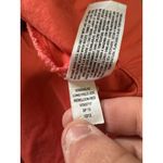 Old Navy Women Rebellion Red Size Medium Long Field Jacket Cotton Zip READ Photo 11