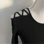 American Eagle Outfitters • Black Soft and Sexy Cutout Shoulder Dress Photo 29