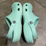 Crocs  Green Waterproof Clog Sandals Shoes Unisex Size M7 W9 Photo 9