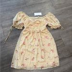 Lush Clothing Lush Floral Cream Dress Photo 6