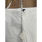 Eileen Fisher NWOT Knit Pants Womens XL White Cropped Tapered Leg Elastic Waist Photo 6