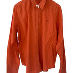 Ralph Lauren Orange & Pink Vintage  Polo Button Down Shirt Women’s Size Large Fit Photo 0