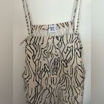 Princess Polly Utopia beige and black romper with pockets size 6 Photo 5