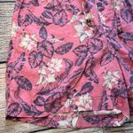 Margaritaville Pink Tropical Print Linen‎ Shorts Womens Small Resortwear Summer Photo 3