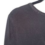 Alexander Wang T by Black Pocket Crewneck Long Sleeve Tee Photo 7