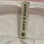 Emma & Sam  white crop top size medium Photo 2