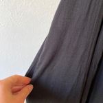 Free People  pretty high-low black crisscross back embroidered muslin dress Photo 5