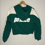 Prince Pickleball Set Jacket Full Zip Shorts Athleisure Hoodie Sporty Prep 2 pc Green Photo 5