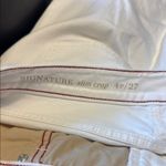 Signature White Ankle Cropped Jeans Size 4P Photo 2