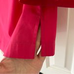 Talbots  Pink Shawl Collar Pullover Top With Gold Button Accent - Size 12p Photo 4