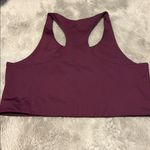 Girlfriend Collective  Paloma Racerback Sports Bra in Plum Photo 2