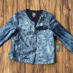 Vince Camuto  Blue Sequin Jacket‎ Photo 0