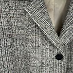 Nordstrom  100% Silk Donegal Tweed Blazer Jacket | Women's Size 12‎ | Pockets Photo 1