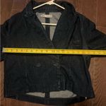 ZARA Women’s  Crop Top Denim Jacket. Small Perfect for fall to dress up or down Photo 4