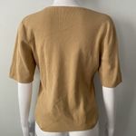 Tan Short Sleeve Shirt Size M Photo 2