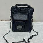 Black Crossbody Bag with Skull Design Photo 0