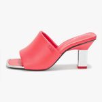 DKNY NEW  Kelley Square Toe Heeled Sandal Mule Flat 6 $129 Photo 1