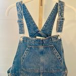 Universal Threads Universal Thread Women Denim Distressed Shortalls Overalls Blue Size 12 Photo 1