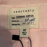 Sanctuary  Clothing Womens Patch Pocket Casual Cropped Capri Pants Pink‎ Size 32 Photo 3