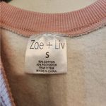 Zoe & Liv  Women's Grey Pink College Jaguars Graphic Sweatshirt small Photo 2