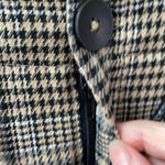 Stradivarius Strativarius Glenn Plaid Paper Bag Crop Trousers Pants XS Photo 4