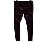 Celebrate Halloween Plaid Leggings Large 12/14 Purple Photo 1