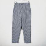 Nasty Gal White Houndstooth Check Cuffed Trousers Photo 2