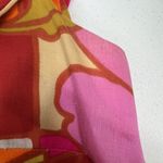 Vtg Size S Dress 60s Paradise Hawaii Honolulu Maxi Tropical Bright Floral Long Photo 10