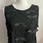 Ann Taylor  • Bow Lace Black Tank Top Photo 1