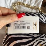 Larroude Lulu Satin Zebra Purse Photo 3