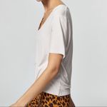 Varley  Holly Tee - Off White XS‎ V Neck Photo 1