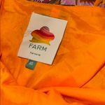 Farm Rio NEW  Orange Wonderful Bouquet halter floral Maxi Dress sz XS Photo 5