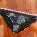 Athleta  Fiore Strappy Navy Blue Gray Bikini Bottom Size Large 291822 Photo 2