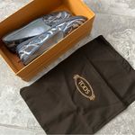 Tod's Tod’s Tess Patterned Slip-On Flats, Antracite Size EU 37.5 New in Box +DustBag Photo 6